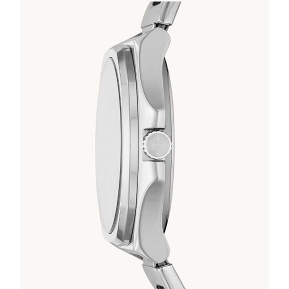 Fossil BQ2610 Evanston Silver Quartz Stainless Steel Watch - Picture 3 of 9